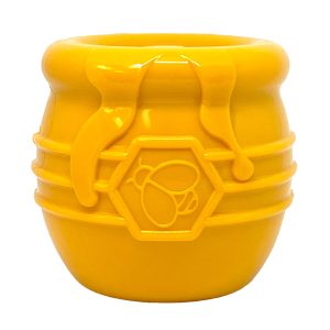 SodaPup Honey pot durable treat dispenser & enrichment toy