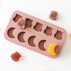 EmeryPets Owl + Moon Treat Mould