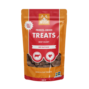 MUSH Freeze-Dried Treats – Beef Heart