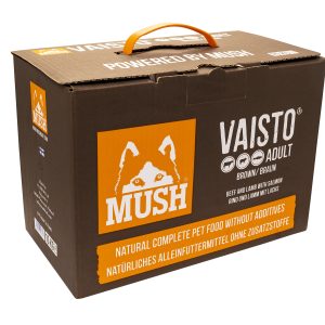 MUSH B.A.R.F. Vaisto® ADULT BROWN Beef-Lamb-Salmon ALL BREEDS FORMULA 10kg