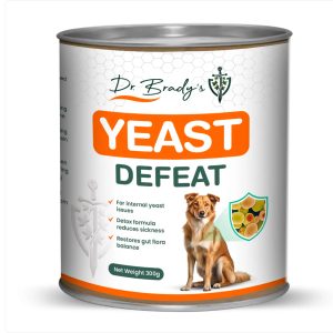 Dr Brady’s Yeast Defeat – For internal yeast issues in dogs