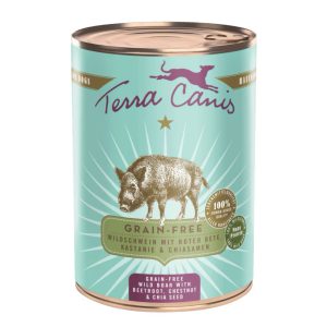 GRAIN-FREE Wild Boar with Beetroot, Chestnut and Chia Seed