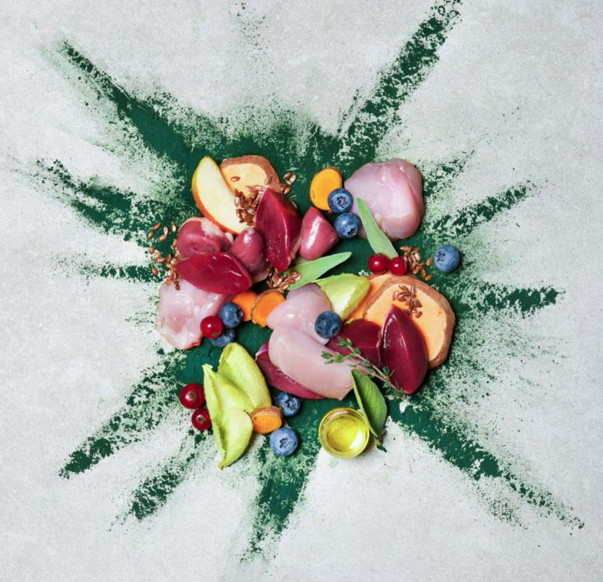 NATURHUND Chicken and Rabbit with Sweet Potato, Pear and Blueberry - Image 2
