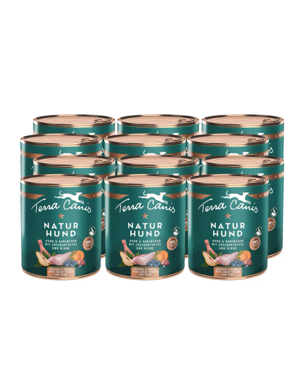 NATURHUND Chicken and Rabbit with Sweet Potato, Pear and Blueberry - Image 7