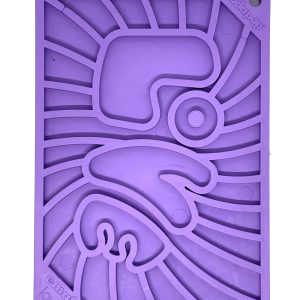 SodaPup Groovy Love Design eMat Enrichment Lick Mat SMALL
