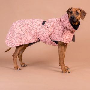 PAIKKA Visibility Winter Jacket for Dogs | Red Mix