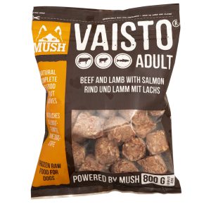 MUSH B.A.R.F. Vaisto® ADULT BROWN Beef-Lamb-Salmon ALL BREEDS FORMULA 800g
