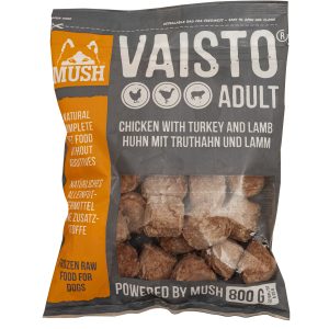 MUSH B.A.R.F. Vaisto® ADULT GREY Turkey-Chicken-Lamb ALL BREEDS FORMULA 800g