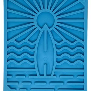 SodaPup Surf's Up Design eMat Enrichment Lick Mat SMALL
