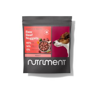Nutriment Raw Beef Nuggets For Dogs