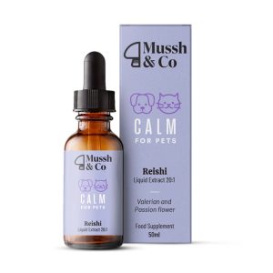 Mussh & Co Calm - Reishi Drops | Valerian & Passionflower