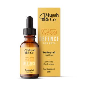 Mussh & Co Defence - Turkey Tail Drops | Turmeric & Black Pepper