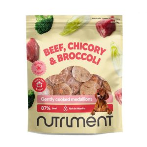Nutriment Fresh Medallions - Beef, Chicory & Broccoli